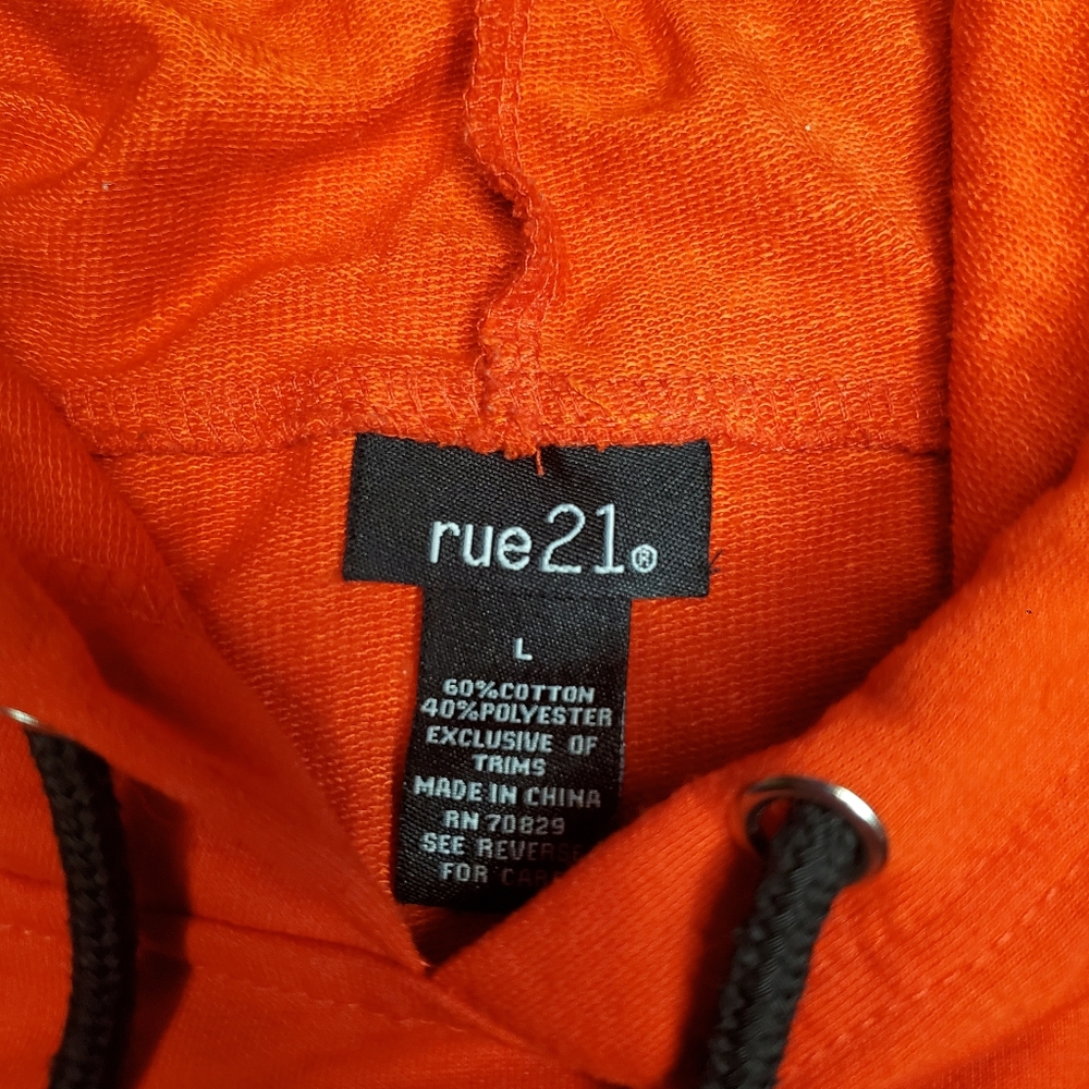 Rue21 Girls Sleeveless Red Hoodie Top Sz L - Picture 7 of 7